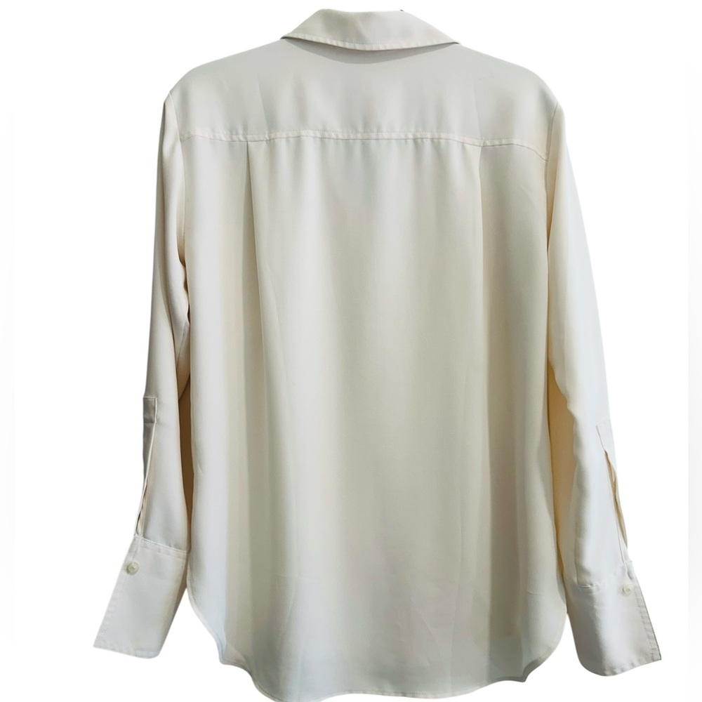 LOFT Off-White Blouse - Picture 2 of 3